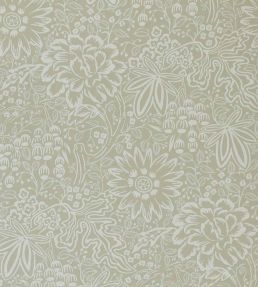 Peony Garden Wallpaper by 1838 Wallcoverings Natural