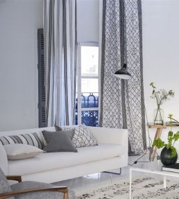 Pergola Trellis Fabric by Designers Guild Cobalt