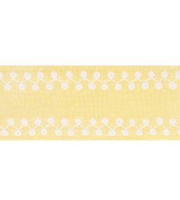 Perla Tape Trimming by Thibaut Daffodil