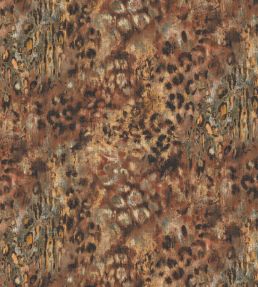Persian Leopard Fabric by Arley House Ember