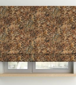 Persian Leopard Fabric by Arley House Ember