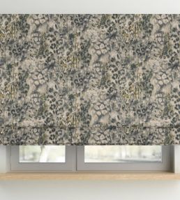 Persian Leopard Fabric by Arley House Smoke