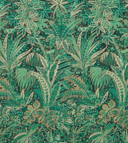 Persian Voyage in Amersham Linen Fabric by Liberty Jade