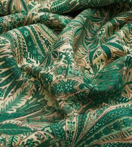 Persian Voyage in Landsdowne Linen Fabric by Liberty Jade Stone