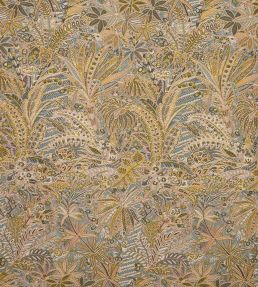 Persian Voyage Jacquard in Gatton Fabric by Liberty Pewter