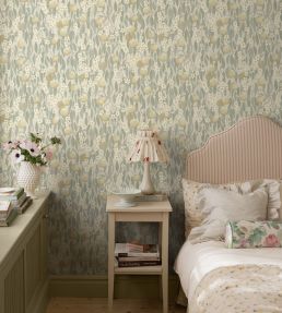 Persikotrad Wallpaper by Borastapeter Linden