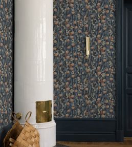 Persikotrad Wallpaper by Borastapeter Night