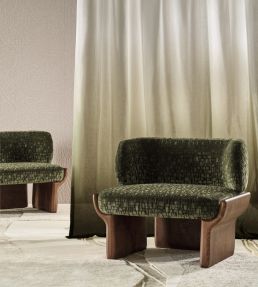 Perspective Fabric by Casamance Sable