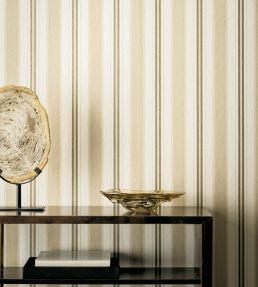 Peruzzi Stripe Wallpaper by Osborne & Little Blush