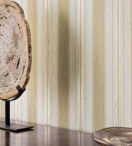 Peruzzi Stripe Wallpaper by Osborne & Little Blush