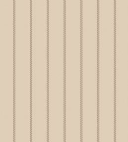 Petal Stripe Wallpaper by Farrow & Ball Joas White / London Stone