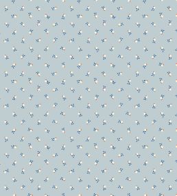 Petite Cherie Wallpaper by Borastapeter Blue