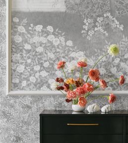 Petite Fleur Wallpaper by Cole & Son Honey Citrine