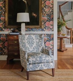 Peveril Fabric by Colefax and Fowler Blue