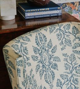 Peveril Fabric by Colefax and Fowler Blue