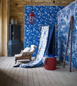 Phaedra Toile Fabric by Zoffany Huntsmans Green