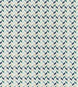 Phoenix Fabric by Studio G Mineral/Navy