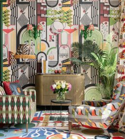 Piaceri Mondani Wallpaper by MINDTHEGAP Green