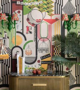 Piaceri Mondani Wallpaper by MINDTHEGAP Green