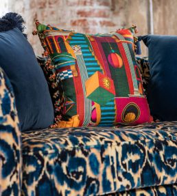 Piazza Degli Arlecchini Fabric by MINDTHEGAP Multi