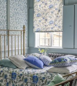Piccadilly Park Fabric by Designers Guild Woad