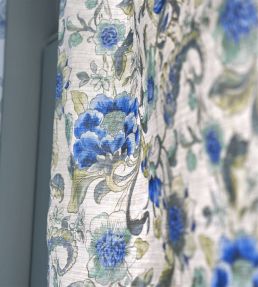 Piccadilly Park Fabric by Designers Guild Woad