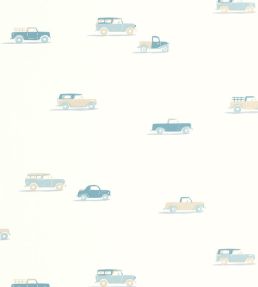 Pick Up Wallpaper by Caselio Bleu beige
