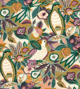 Pico Bonito Fabric by Casamance Violet