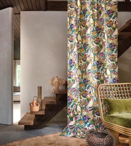 Pico Bonito Fabric by Casamance Violet