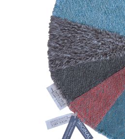 Lorena Canals Woolable Pie Chart rug Multicoloured WO-PIE-RS Multicoloured