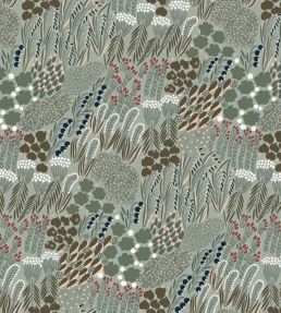 Pieni Letto Wallpaper by Marimekko Green