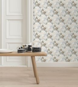 Pieni Letto Wallpaper by Marimekko Grey