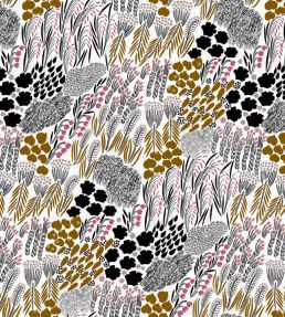 Pieni Letto Wallpaper by Marimekko Sand