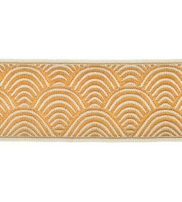 Piera Jacquard Braid 60mm Trimming by Houles Ambra