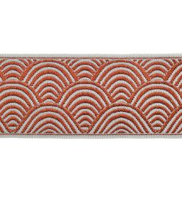 Piera Jacquard Braid 60mm Trimming by Houles Melograno