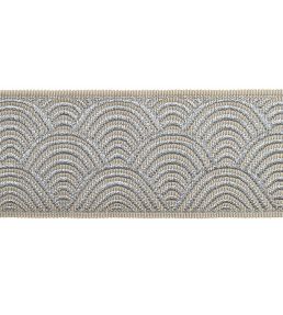 Piera Jacquard Braid 60mm Trimming by Houles Sterlina
