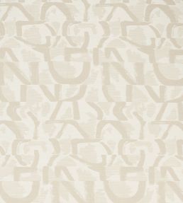 Piero Jacquard Fabric by Clarke & Clarke Linen