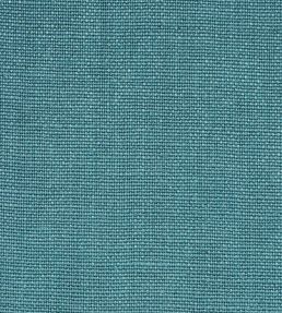Piet Performance Linen Fabric by Schumacher Aquamarine