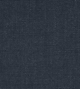 Piet Performance Linen Fabric by Schumacher Navy