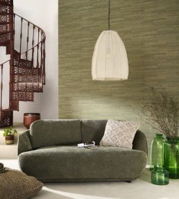 Pietra Wallpaper by Casadeco Vert Kaki