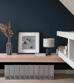 Pigments Wallpaper by Casadeco Bleu Encre