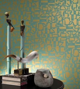 Pigmeo Wallpaper by Jannelli&Volpi Tan