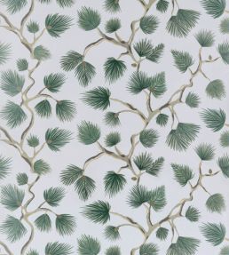 Pignoli Wallpaper by Scalamandre Evergreen
