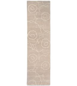 Marimekko Piirto Unikko Runner rug Greige 133704070245-US Greige