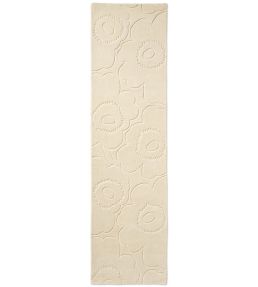 Marimekko Piirto Unikko Runner rug Natural White 133701070245-US Natural White