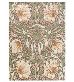 Morris & Co Pimpernel rug Aubergine 028805-140200-US Aubergine