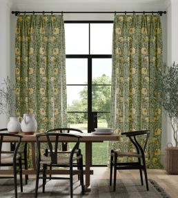 Pimpernel Fabric by Morris & Co Bayleaf / Manilla