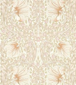 Pimpernel Wallpaper by Morris & Co Cochineal Pink