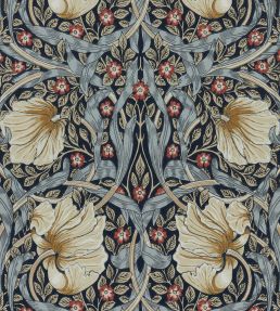 Pimpernel Wallpaper by Morris & Co Indigo/Hemp