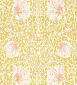 Pimpernel Wallpaper by Morris & Co Sunflower / Pink